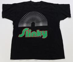 Vintage Slinky James Industries 1996 Graphic Single Stitch T Shirt 90s Toy L