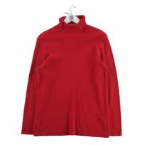 Women's Red Turtleneck Sweater