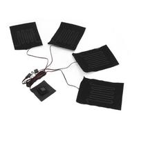 3 Gears Clothes Heating Pad Waterproof Heating Vest Pad Portable Heating Pad Cloth  For Jacket Use juoda