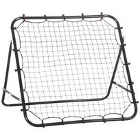 Rebounder Net, Practise Kickback Goal, for Teens, Adults Training - Black 96 x 80 x 96 cm