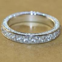Simple Women Wedding Party Finger Rings Dazzling Cubic Zircon Anniversary Gift Proposal Ring Timeless Classic Jewelry 5