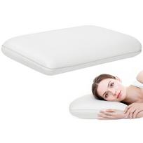 Memory Foam Pillow, Neck Support Pillow with Removable Cover, Ergonomic 60 x 40 cm, Cream White 60 x 40 x 10 cm