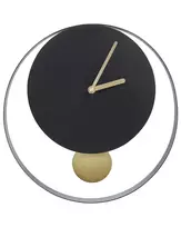 Sieninis laikrodis MAGLAND 30 cm metalinis juodas