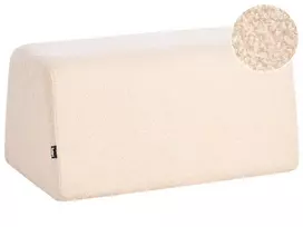 Pufas SINCLAIR, boucle, smėlio spalvos