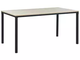 Valgomojo stalas HOCKLEY šviesiai rudas 150x90 cm