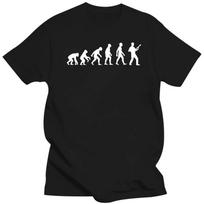 Evolution of Man Bass Guitar Player - Mens T-Shirt  Bassist Print T Shirt Mens Short Sleeve Hot Tops Tshirt Homme S