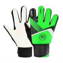 Sports Full Finger Latex Football Gloves Goalkeeper Gloves Soccer Goalie Hand Protection 7 žalia