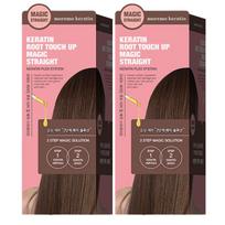 Moremo Keratino Šaknų Atnaujinimo Tiesinimo Rinkinys 1+1 Rinkinys 160ml x 2 Savęs Magiško Tiesinimo black