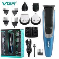 VGR V-172 New USB Professional Rechargeable Electric Barber Cordless Hair Clipper Trimmer for Men Oil Head Clipper Waterproof and Long-lasting mėlyna