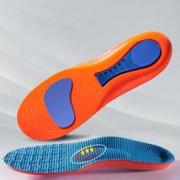 Orthopedic Sports Elasticity Insoles For Shoes Sole Unisex Technology Shock Absorption Breathable Running Insoles 35-36