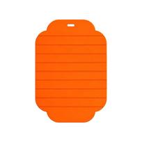 Anti-Slip Cutting Mat Silicone Vegetable Chopping Board Folding Cutting Board  Kitchen Utensils oranžinė