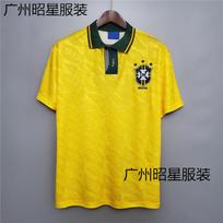 1998-02-04 World Cup Brazil retro jersey Brazilian retro football jersey S