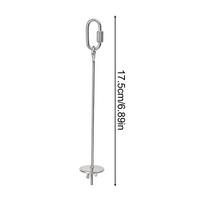 Bird Cage Food Skewer Stainless Fruit Stick Holder Bird Food Holder for Cage Foraging Macaw Parakeet Cockatiel Conure Finch