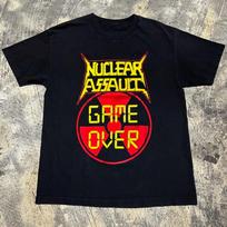Nuclear Assault Game Over Short Sleeve Black All Size T-Shirt L