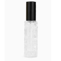 10 Pcs Mini Glass Perfume Container Fine Mist Sealing Refillable Glass Perfume Bottle for Travel 10ml Black