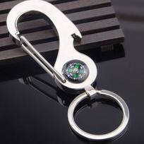 Gift Creative Compass Multi-function Tool Car Accessories Key Rings Opener Keyfob Car Keychain sidabras