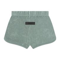 Fear Of God Essentials Drop 2 SS23 Terry Beach Shorts Women Shorts Sycamore Fog-Blue FOG-SS23-254 M