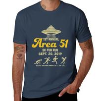 1st Annual Area 51 5k Fun Run Sept 20 2019 Tshirt Industrial Work Tee Shirt S