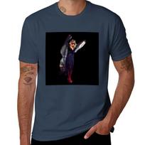 Stevie Nicks Black Background Version 4 Color Tshirt Work Duty Casual Tshirt S