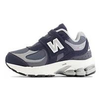 New Balance 2002 Hook & Loop Toddlers Comfort Versatile Minimal Wear Resistant Low Top Walking Shoes Blue Silver IV2002SF 23.5