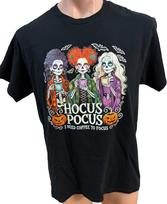 Hocus Pocus I Need Coffee To Focus Black T  mens L Large Unisex T-Shirt XXXXL