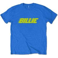 Blue Billie Eilish Racer Logo 2 Unisexs Tshirt L