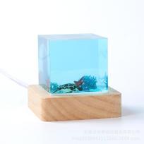 Micro Landscape Ocean Series Handmade Epoxy Resin Home Decoration Crafts Unique Ornament Gifts