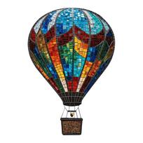 Hot Air Balloon Sun Catcher Acrylic Hanging Pendant Lantern Pendant for Outdoor Garden Terrace Yard Balcony Patio