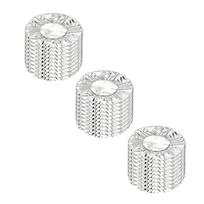 30/60/90PCS Aluminum Foil Food Covers Reusable Heat Shield Lids Keep Warm Dish Cover for Meal Prep Baking and Food Storage