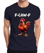 Fcawf Scream Rooster Funny Humor Meme Rooster Cartoon Gift Unisexs Tshirt S