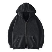 Women's Casual Color Zip-Up Hoodie Sweatshirt for Everyday Wear L juoda