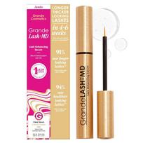 Grande Cosmetics GrandeLASH-MD blakstienas auginantis serumas, skatina storesnes, ilgesnes blakstienas, maitina ir stiprina, greitai veikianti blakstienų priežiūra