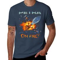 Petra On Fire TShirt Casual Loose Fit Summer Tee Shirt S