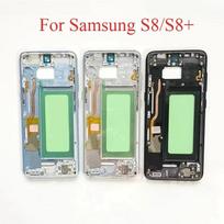 Middle Frame Bezel For Samsung Galaxy S8+ S8 Plus Bracket Moblie Screen Repair LCD Refurbish S8 Black