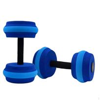 EVA Water Dumbbell Buoyant Lightweight Aquatic Dumbbells for Beginners, Seniors Dark