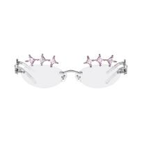 Gentle Monster Briolette 02 Silver Clear Unisex Eyewear ONE SIZE