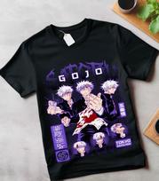 Gojo Satoru Jujutsu Kaisen T-Shirt Mahito Horror Anime Funny Gift Shirt All Size L
