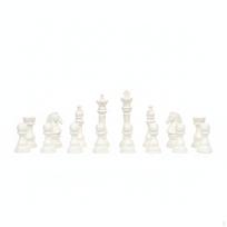 16 Pieces Chess Piece Ornaments Shiny Miniature Set Compact Ornament for Collectors,