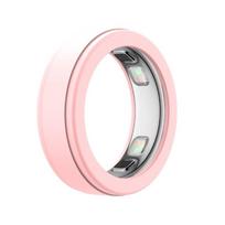 Elastinis žiedo dangtelis Silikoninis žiedo apsaugas Oura Ring 5 išmaniajam žiedui S rožinė
