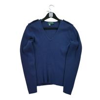 Women's Navy Sweater L