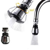 360 laipsnių pasukama maišytuvo galvutė, vandens filtro adapteris, vandens ARI gray