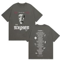 2026 Springsummer Lady Gaga The Mayhem Ball Album Fans Gift TShirt Men Women Vintage High Quality Pure Cotton Printed Top 2XL