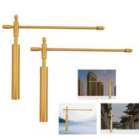 1 Pair Dowsing Rods Fine-Crafted Divining Rods for Treasure Seeking , Water Coal Oil Searching 1