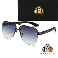 MAYBACH Saulės akiniai Prabangus prekės ženklas Vyrams ir moterims Klasikiniai saulės akiniai Aukštos kokybės akiniai Pilotiniai akiniai UV 400 apsauga No Case