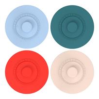 4Pcs Silicone Fermentation Lid for Wide Mouth Mason Jars Reusable Fermenter Cap with Date Tracker Sealed Suction Lids Fits Can