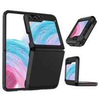 For Samsung Z Flip 6 Armor Case Heavy Duty PC TPU Elastic Strap Hinge Cover for Samsung Galaxy Z Flip 3 4 5 6 ZFlip 5 6 For Samsung Z Flip 5