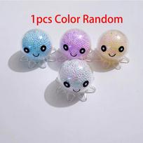 New Glow Stress Relief Fidget Octopus Balls Cute Soft Decompressing Funny Gift TPR Squeeze