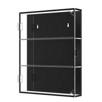 Elegantiškas sieninis sporto kortelių vitrina Akrilinis sporto kortelių laikiklis Sieninis stovas Kelių kortelių laikiklis Namuose ar biure