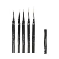 Acrylic Nail Art Brushes,UVS Gel Polish Painting Nail Design Brush Painting Tool Nail Art Liner Brush for Salon Home Use 1