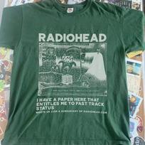 Radiohead band Ok Computer albums 90s Green T shirt Reprint S-5XL XXL
